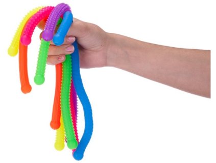 crazy stretchy noodle 6 assorted 30cm in display 2