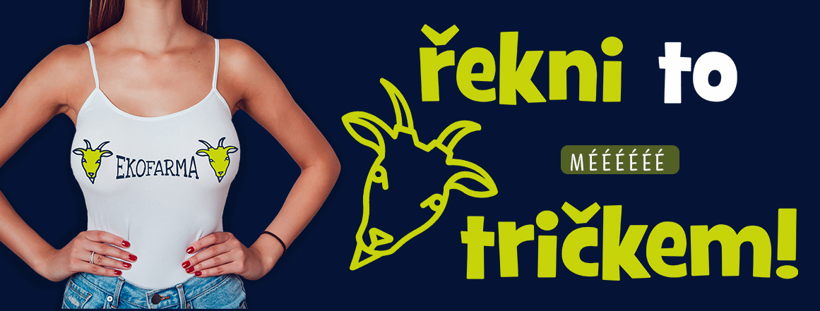 ŘEKNI TO TRIČKEM
