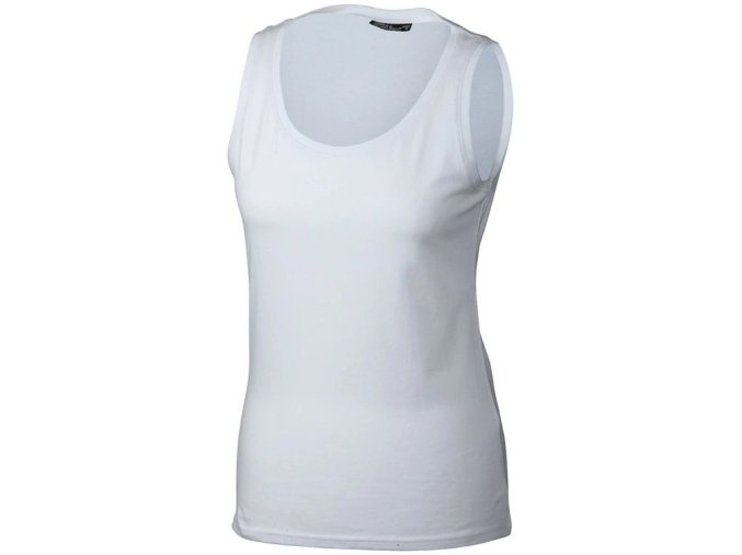 364(34) klasicke damske tilko bez rukavu bila