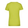 Dámské bavlněné tričko - LIMETKOVÉ - velikost S