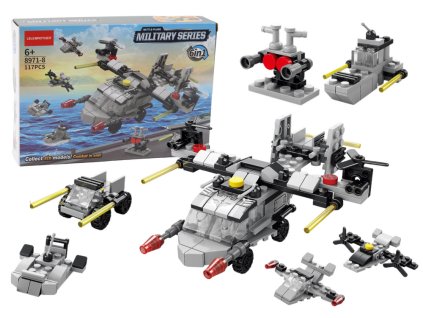 Конструктор военен хеликоптер 6в1