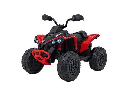 Dětská elektrická čtyřkolka Maverick ATV 2x200W červená01