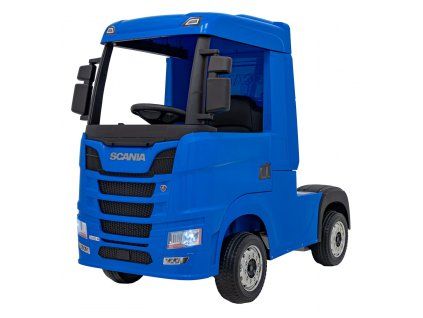 pojazd scania r serie niebieski