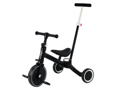 pol pl Rower Trojkolowy PRO50 Rowerek Z Raczka Do Prowadzenia Czarny 25835 2