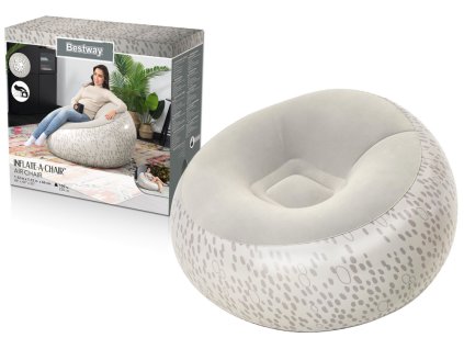pol pl Dmuchany Fotel Szary Bestway 75052 21851 1