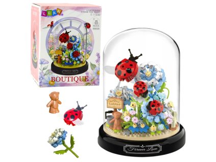 pol ps Klock Konstrukcyjne Kompozycja Kwiatowa Z Biedronkami W Kopule 596 el 23494 1