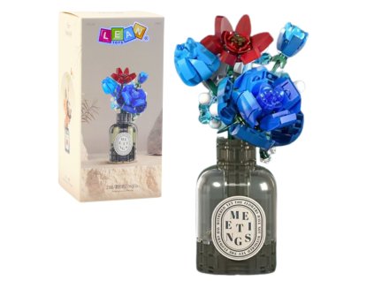 pol pl Klocki Konstrukcyjne Bukiet Kwiatow W Wazonie Czerwono Niebieski 358 el 26699 1