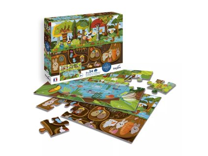 240834 puzzle zivot pod povrchem