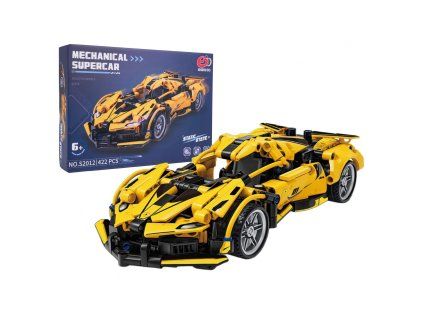 klocki auto sportowe zolte 422el (2)