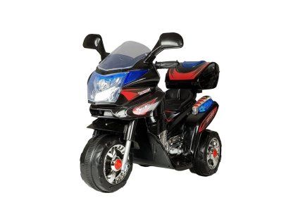 Dětská elektrická motorka černá1