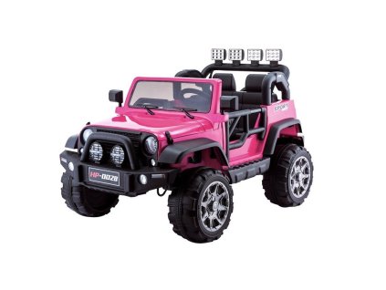 Dětské elektrické autíčko Jeep HP012 růžové1