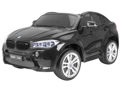 Акумулаторна кола BMW X6 M двуместна XXL черна