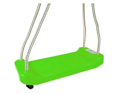 Dětská houpačka na zahradu zelená (1)