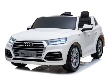 dětské elektrické autíčko audi Q5 bílé 4x4 (6)