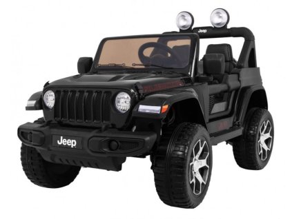 Mamido elektricke auticko Jeep Wrangler Rubicon 2020 4x4 cerne4