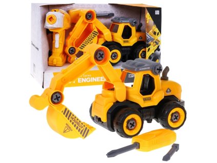 bagr šroubovací stavebnice se zvuky (1)