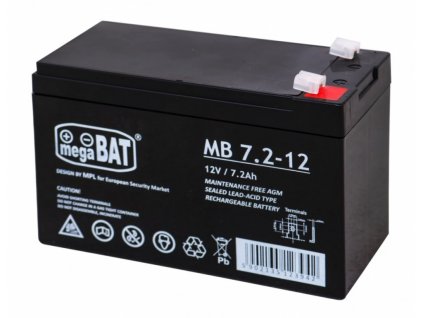 Gelová baterie 12V 7,2Ah