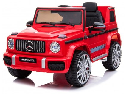 Elektrické autíčko Mercedes G63 AMG červené5