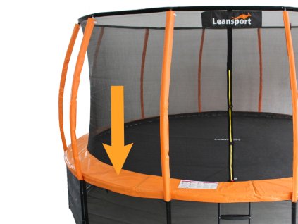 Ochranný pružinový kryt k trampolínám 244 cm1