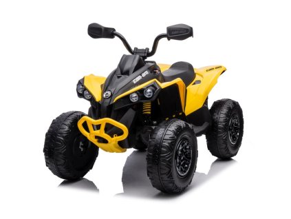 Dětská elektrická čtyřkolka Can Am Renegade 180W 4x4 žlutá05