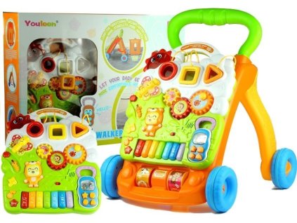 Цветна проходилка с мултифункционален звуков панел