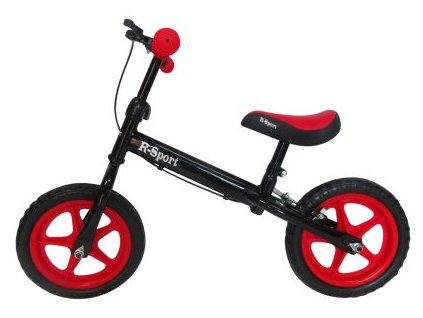 Детска пързалка R4 12'' червено-черна