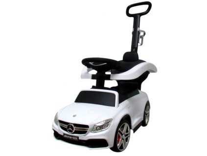 Бяло баланс колело Mercedes AMG C63 със звукови ефекти