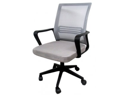 Въртящ се стол K5 за писмено бюро, сив