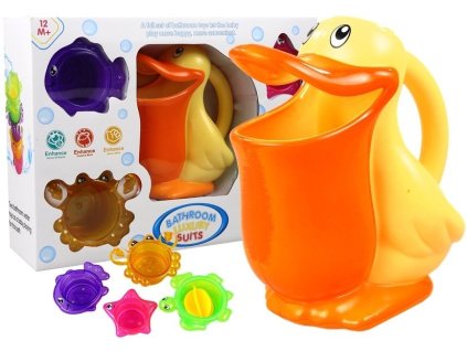 Играчка за вана Пеликан с формички