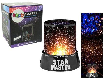 204755 lampicka star master projektor hvezd