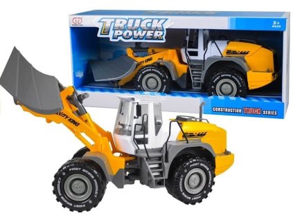 Голям пластмасов булдозер с задвижване