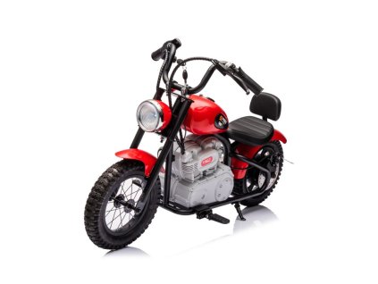 Elektrická motorka A9902 36V 350W červená02