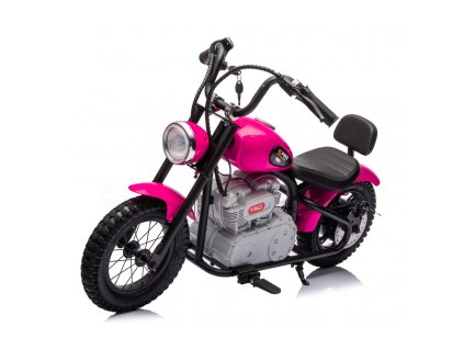 Elektrická motorka SPEED Power růžová01
