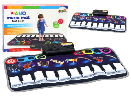 Музикална образователна постелка пиано музикални инструменти