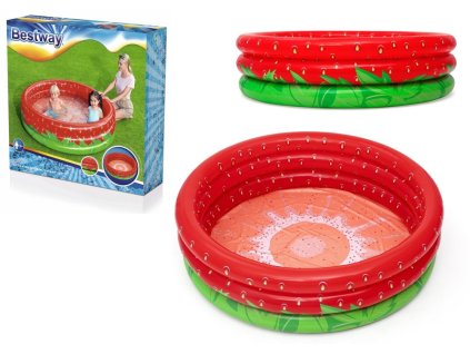 Надуваем басейн за деца ягода 160 см x 38 см Bestway 51145