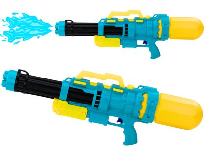 Голяма водна пистолета със зелено резервоар 1580 мл с помпа