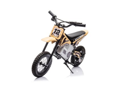Dětská elektrická motorka Cross 350W 36V béžová04