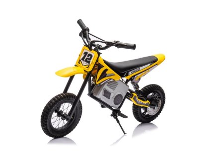 Dětská elektrická motorka Cross 350W 36V žlutá03