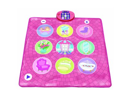 Interaktivní taneční hudební podložka růžová1