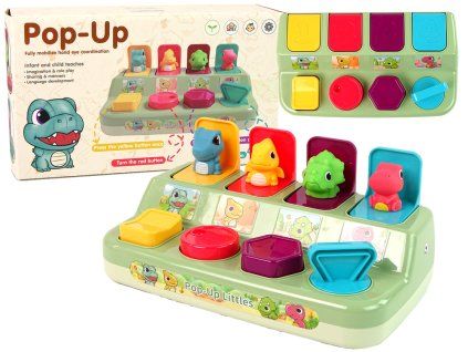 219712 hracka pop up dinosauri