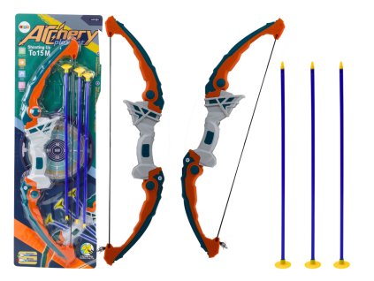 Детски лък и стрели с вендузи