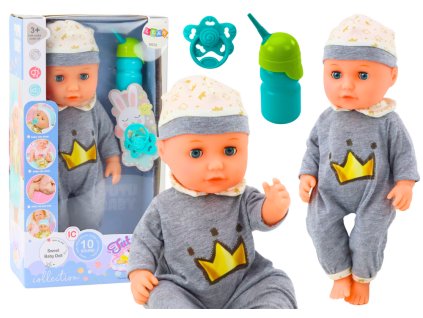 Плачещо бебе в пижама с ефекти