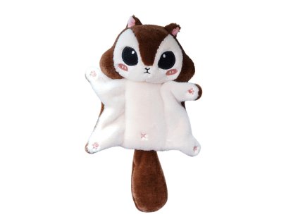 219850 1 plysovy privesek petaurus 10 cm hnedy