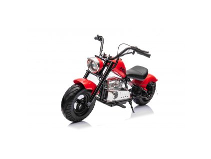 Dětská elektrická motorka Chopper Warrior 36V červená2