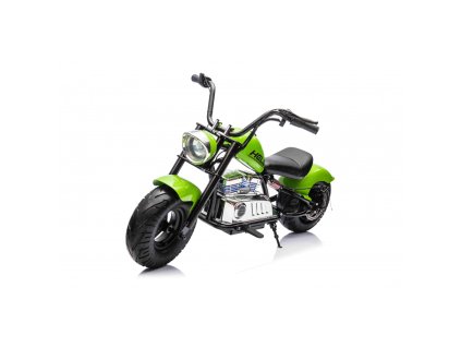 Dětská elektrická motorka Chopper Warrior 36V zelená1