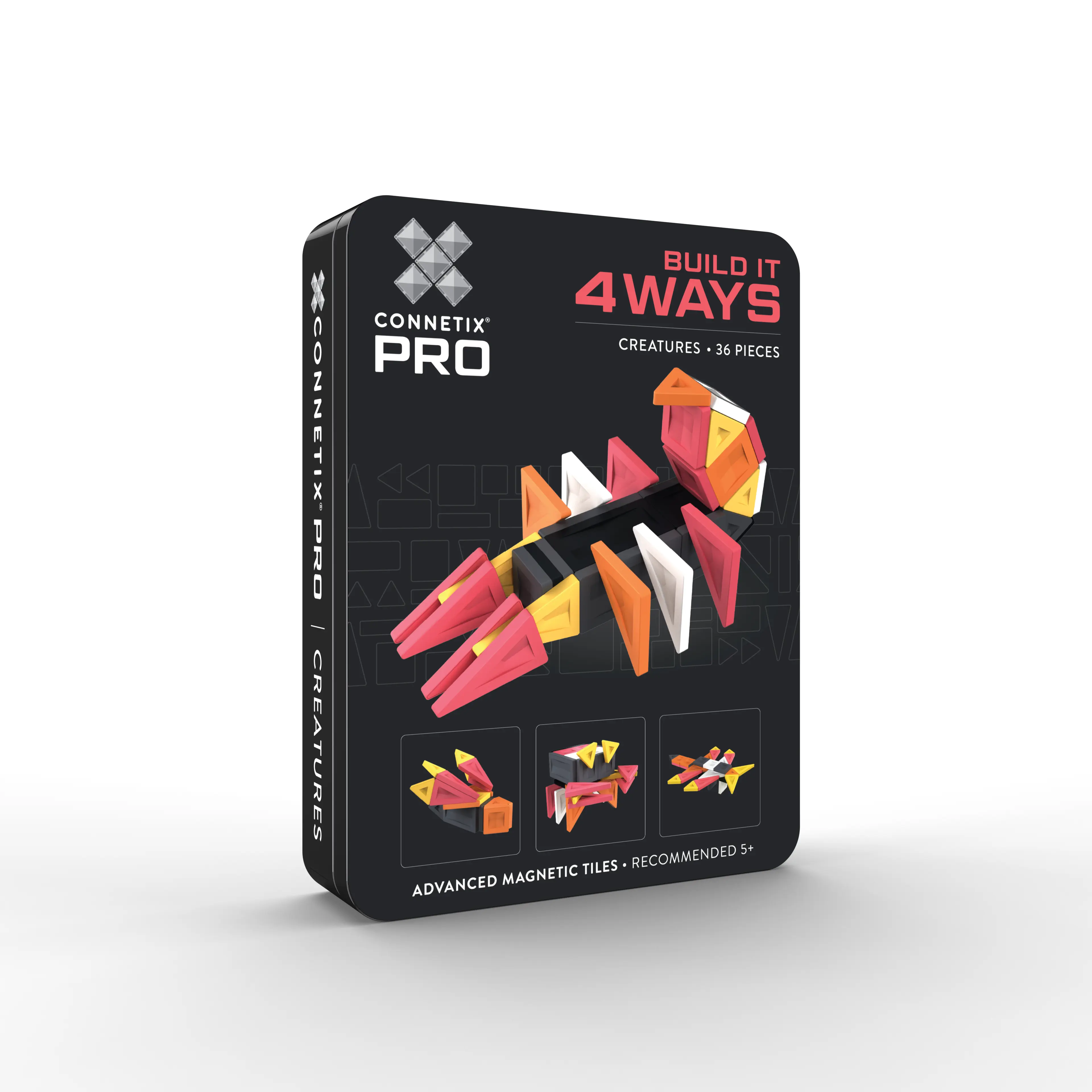 Connetix PRO Build It 4 Ways - Магнитен конструктор създания 36 бр