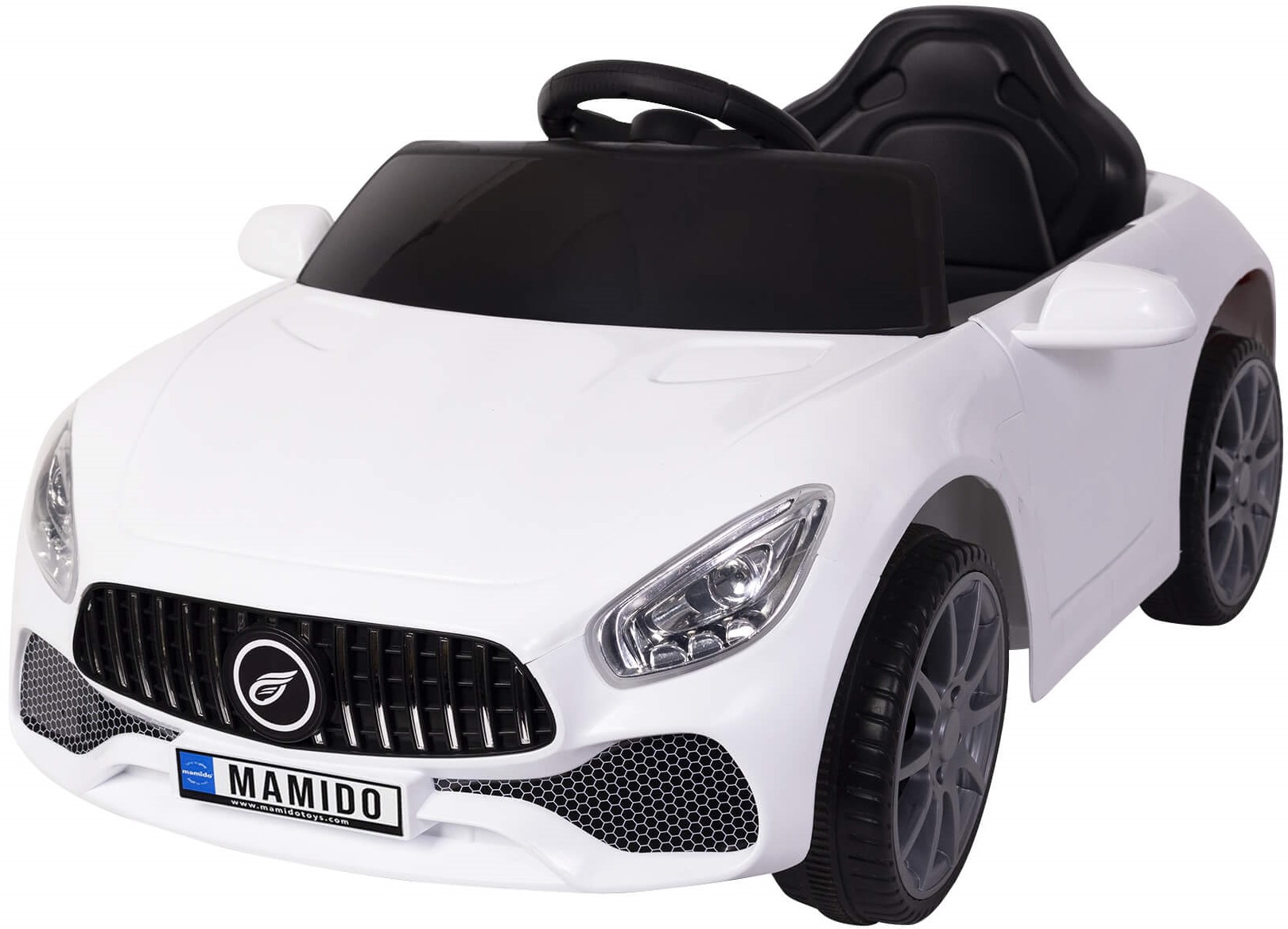 Mamido Акумулаторна кола Cabrio Fast Wing бяла