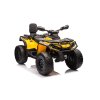 Dětská elektrická čtyřkolka Can Am Outlander ATV 4x200W žlutá06