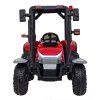 Dětský elektrický traktor BLAST s přívěsem 2x200W červený03