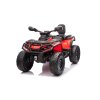 Dětská elektrická čtyřkolka Can Am Outlander ATV 4x200W červená49